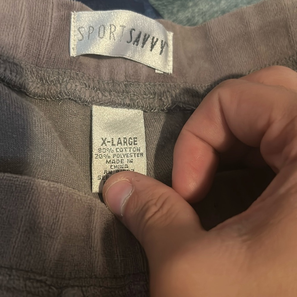 Sport Savvy XL Fleece Pants